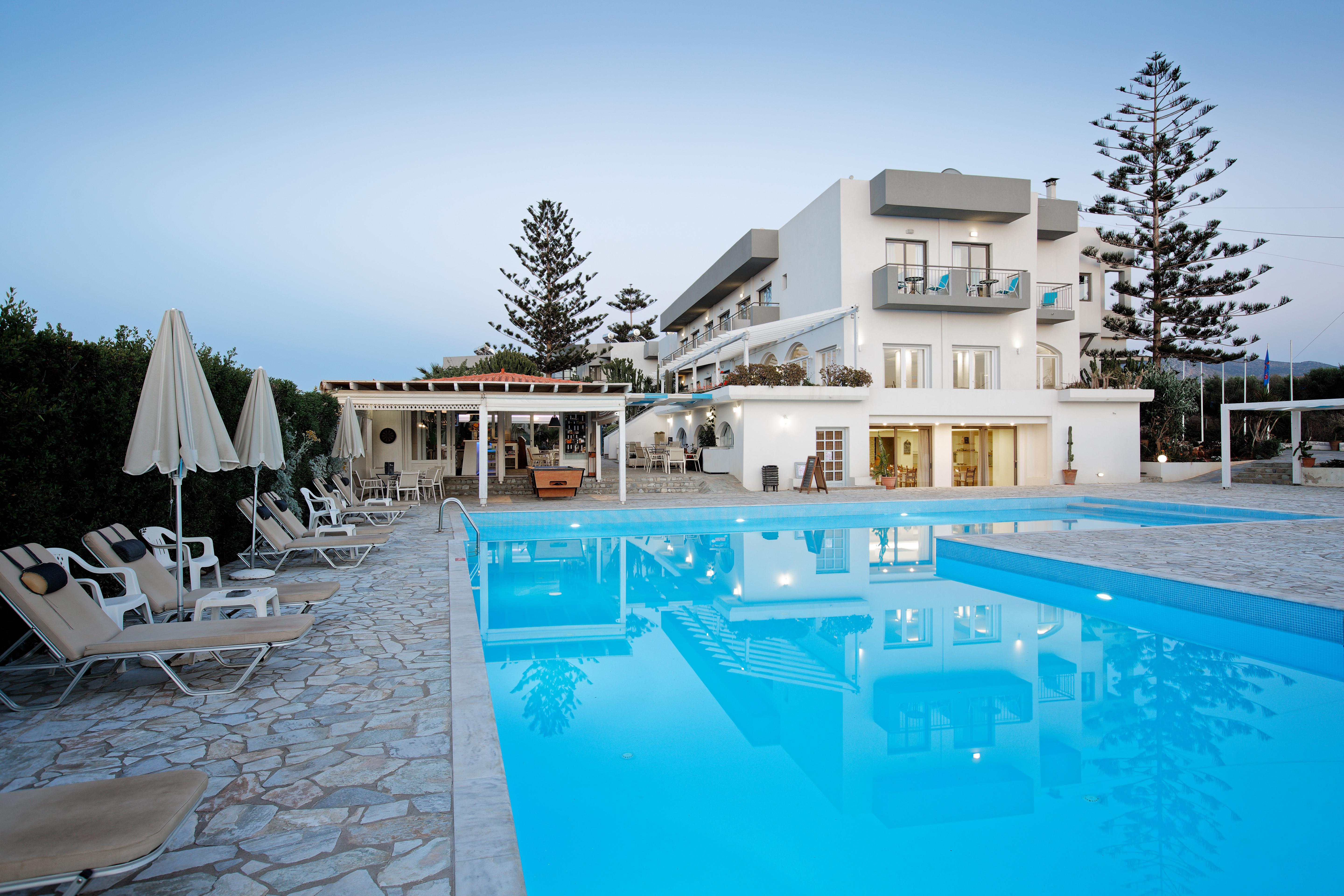 Oasis Beach Hotel - Adults Only Аниссарас Экстерьер фото