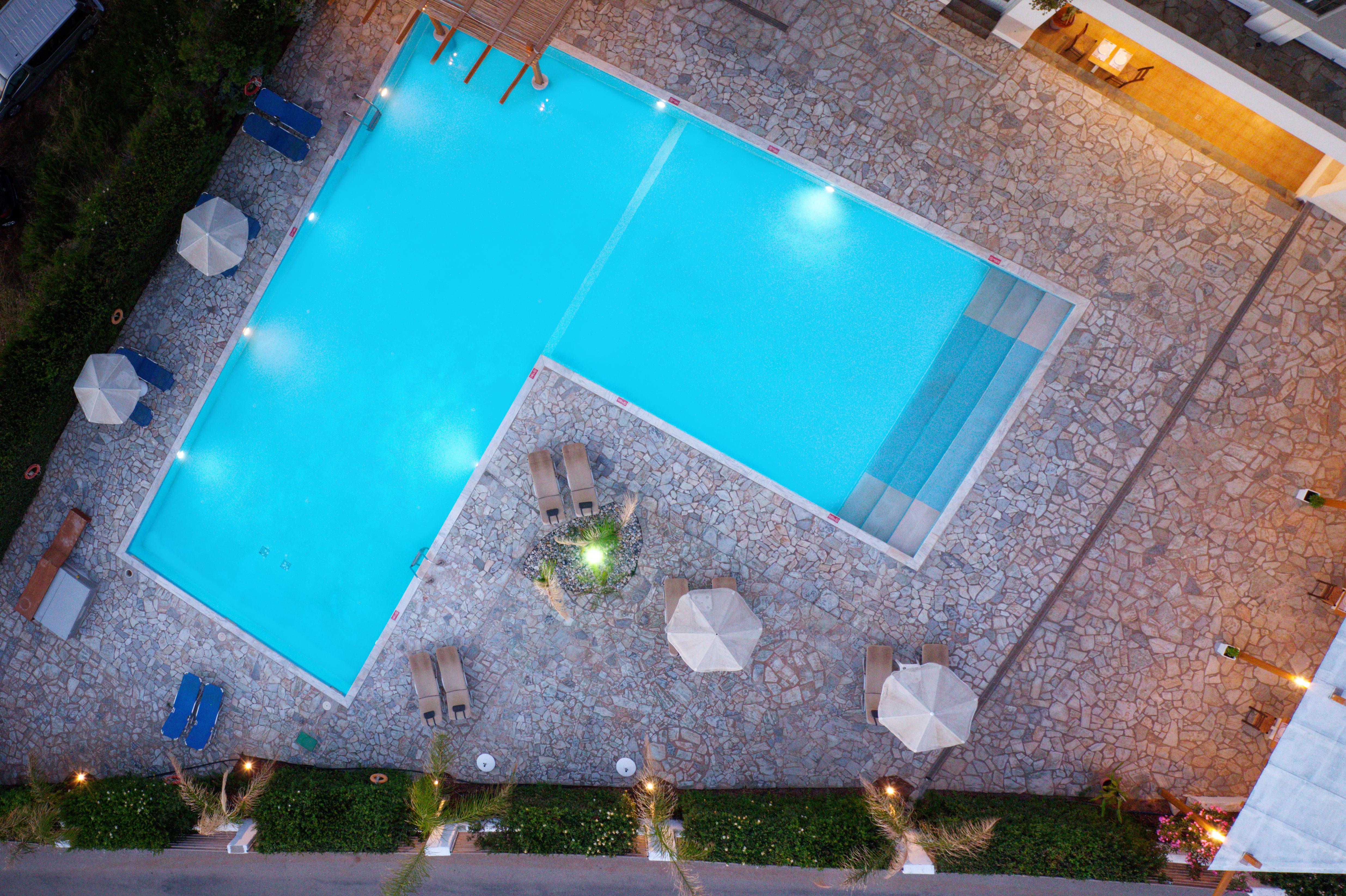Oasis Beach Hotel - Adults Only Аниссарас Экстерьер фото
