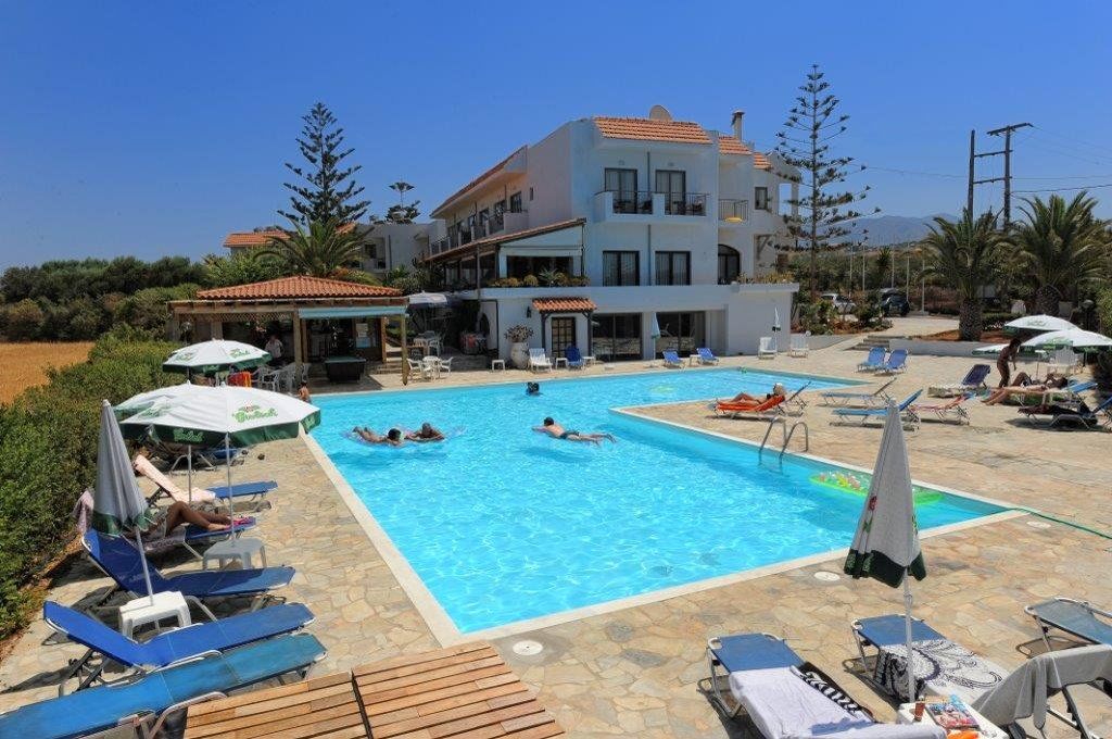 Oasis Beach Hotel - Adults Only Аниссарас Экстерьер фото